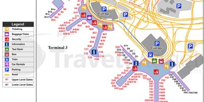Yyz carte