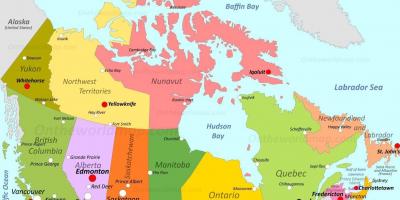 Carte du Canada Toronto