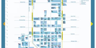 Le chemin de Toronto carte