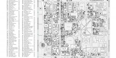L'université de Toronto carte